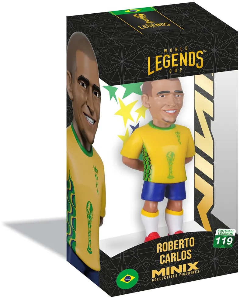 MINIX WC LEGENDS BRASIL - ROBERTO CARLOS