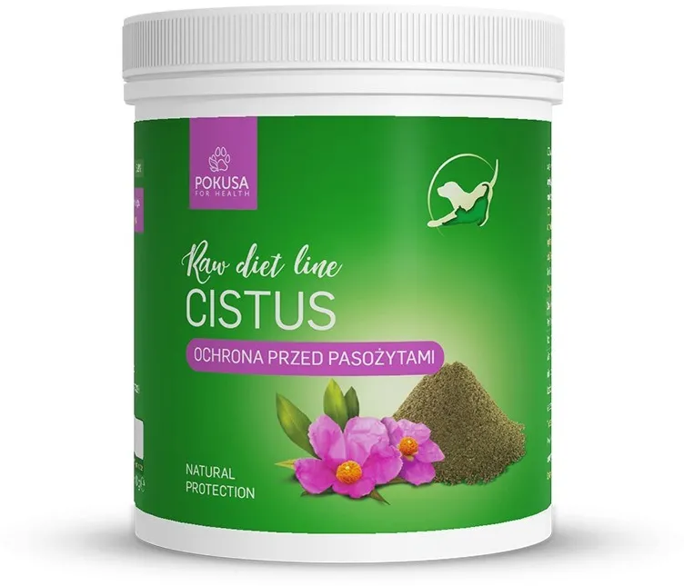 Supliment POKUSA RawDietLine Cistus pentru caini si pisici 100 g