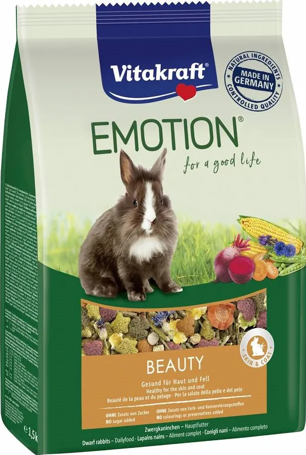 Hrana pentru iepuri  Emotion Beauty Adult 600G