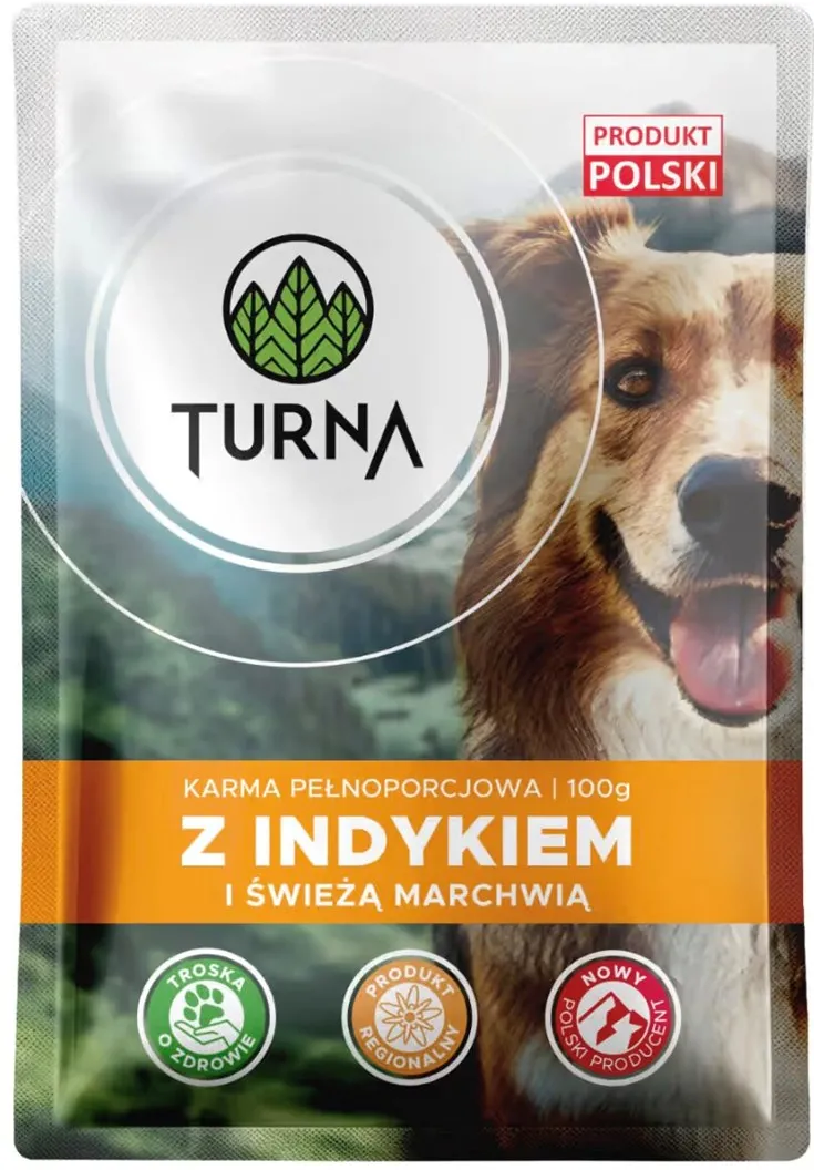 TURNA with turkey – wet dog food – 100g
