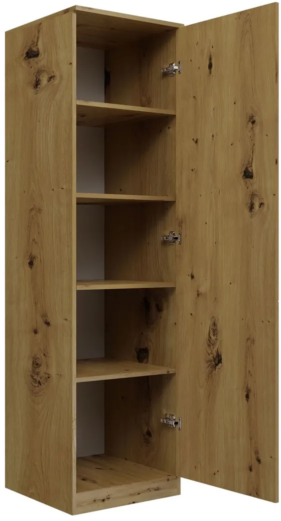 Topeshop SD-50 ARTISAN KPL bedroom wardrobe/closet 5 shelves 1 door(s) Oak
