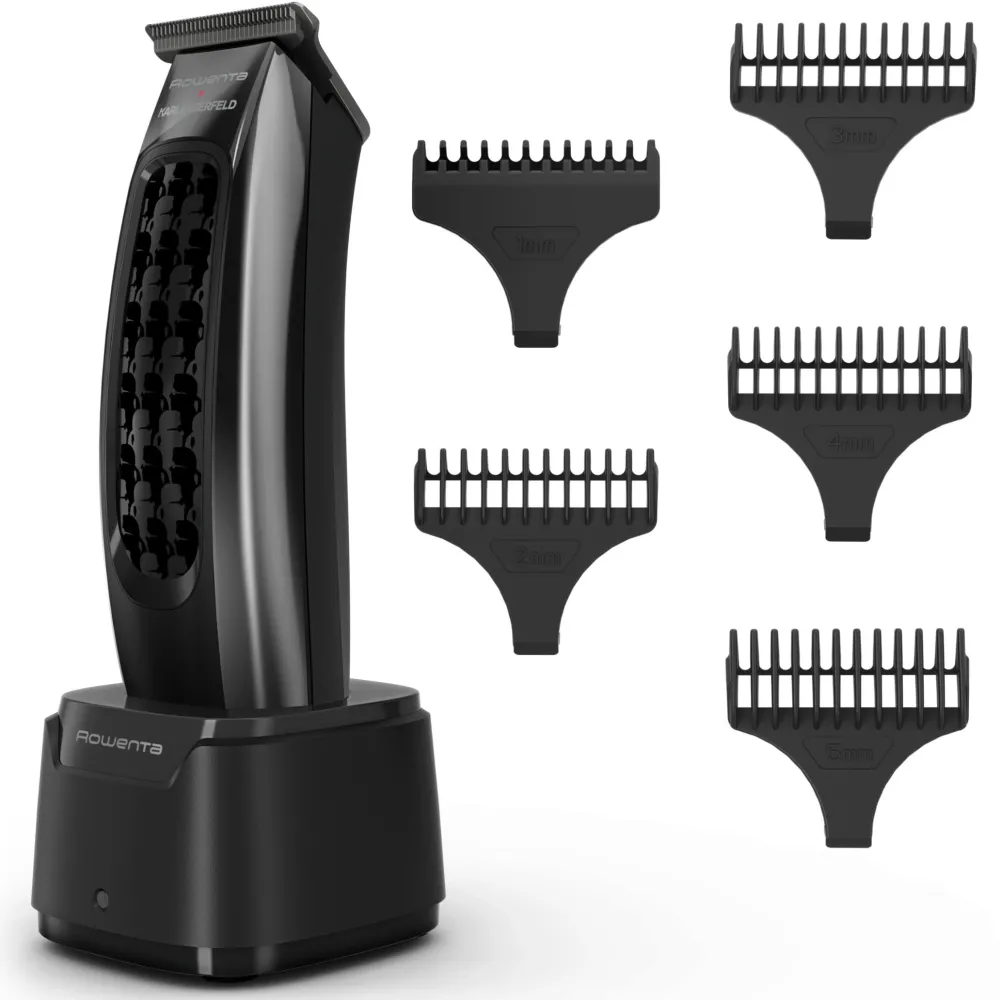 Aparat de tuns Rowenta x Karl Lagerfeld Barber Experience TN185LE0 6500 rpm autonomie 90 min