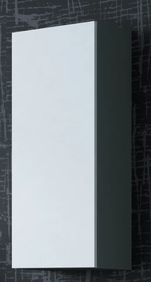 Dulap suspendat Cama MEBLE VIGO 90 90x35x32 cm gri alb lucios
