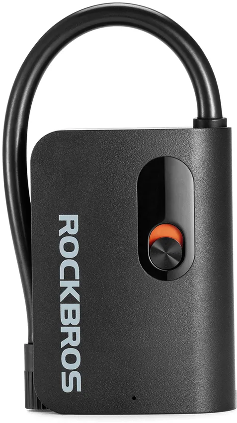 Pompa electrica fara fir RockBros L1 Mini 70 psi furtun 200 mm Schrader negru