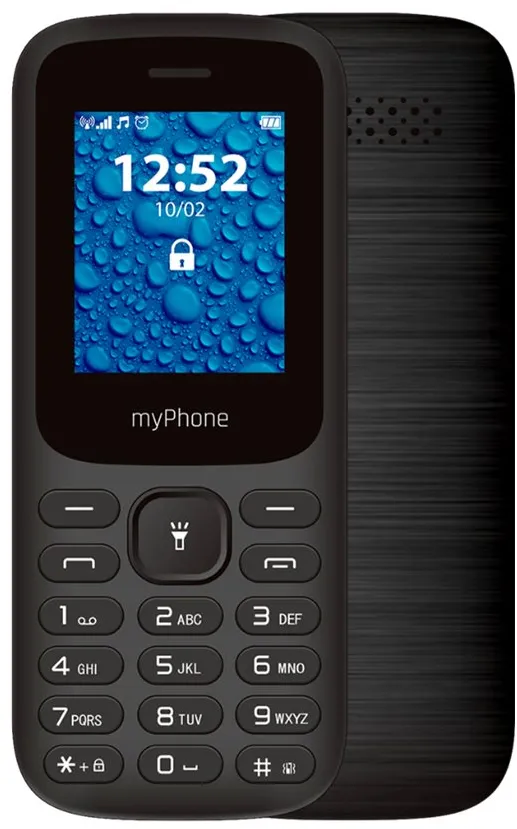 myPhone 2220 (Black) Dual SIM 1.77" TFT 128x160/32MB/microSD/2G