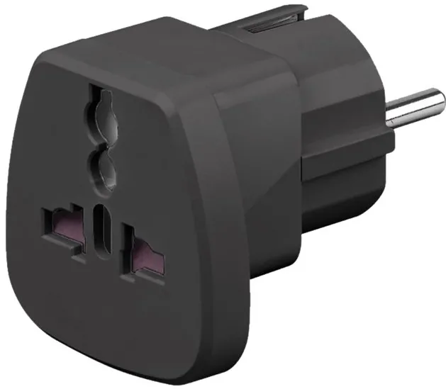 Adaptor de calatorie GOOBAY 94028 negru