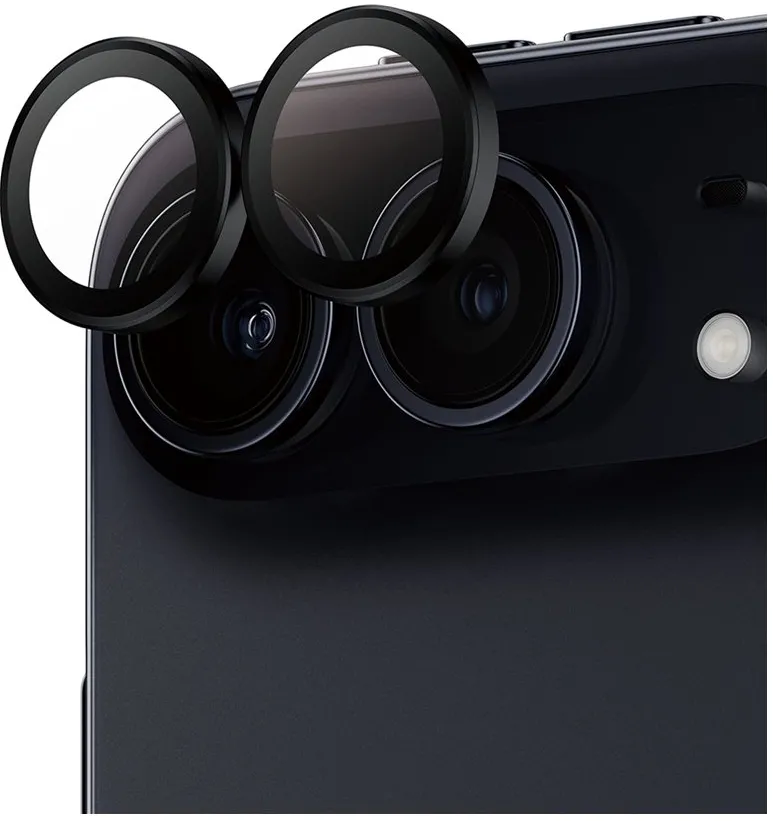 Protectie lentile camera PanzerGlass Hoops pentru iPhone 2026 Fold negru