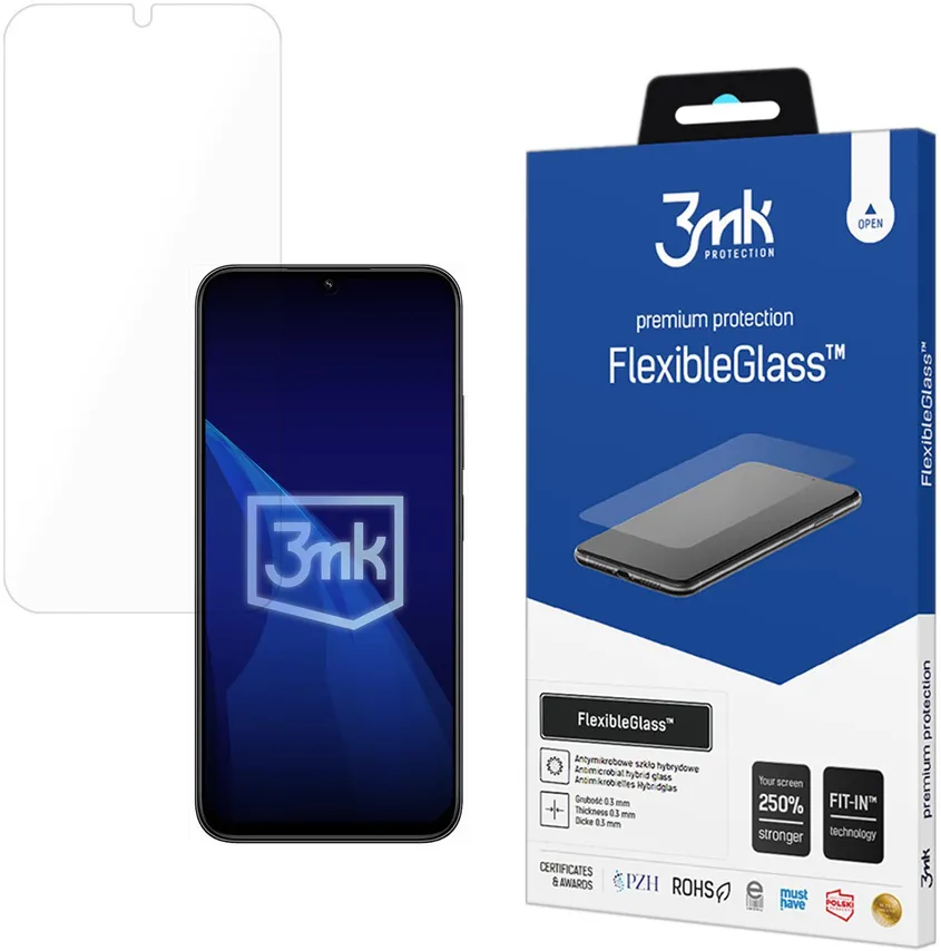3mk FlexibleGlass™ Hybrid Glass for Xiaomi Redmi 15C 4G/5G (171mm)/ Poco C85 4G