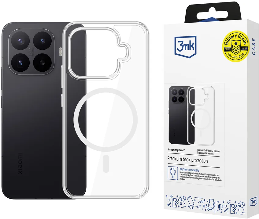 3mk Armor MagCase for Xiaomi 17T Pro - transparent