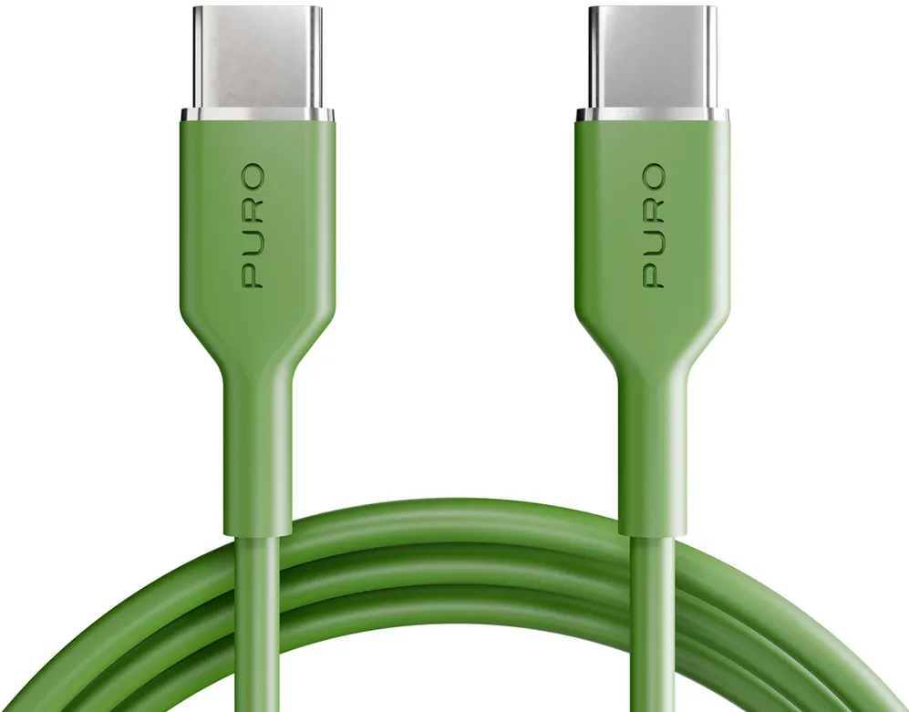Puro ICON USB-C - USB-C cable 1.5m - green