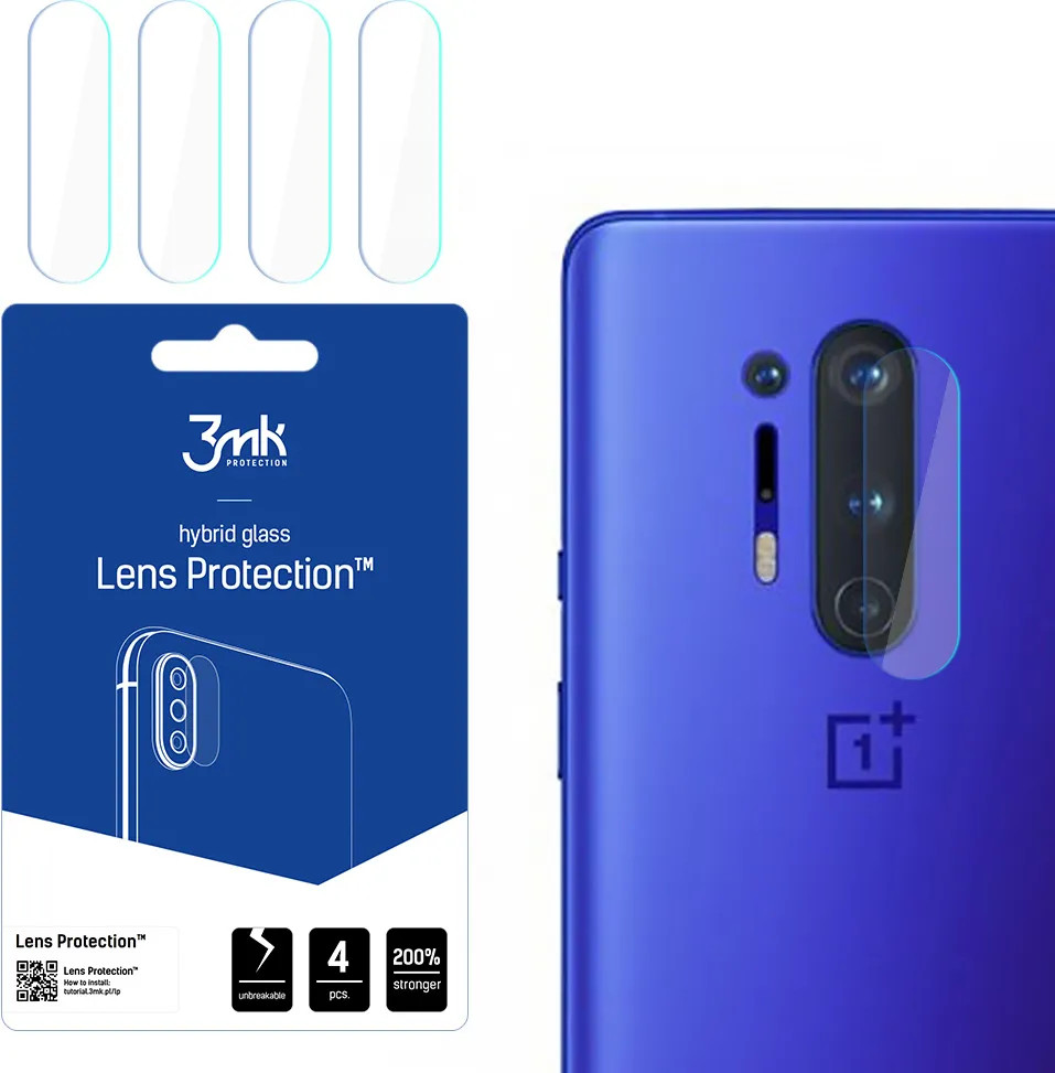 3mk Lens Protection™ hybrid camera glass for OnePlus 8 Pro 5G