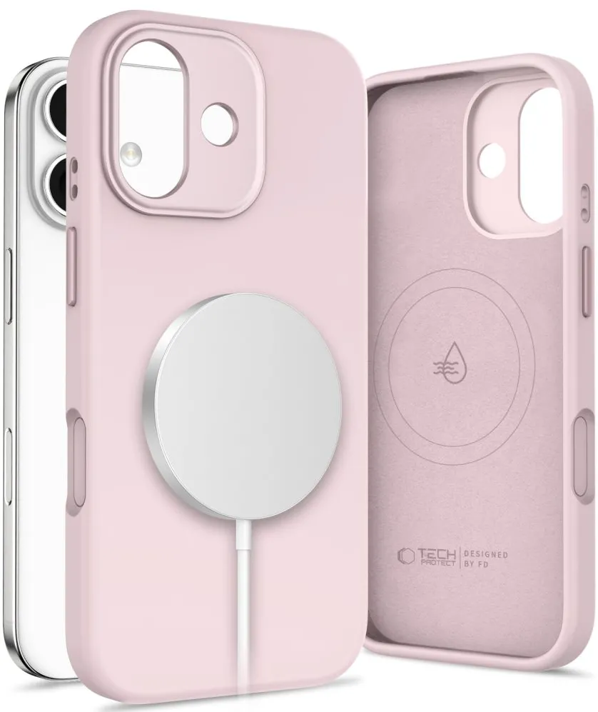 Tech-Protect Uniq MagSafe case for iPhone 17 - pink