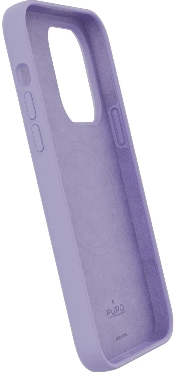 Puro Icon Mag MagSafe Silicone Case for iPhone 14 Pro - Lavender