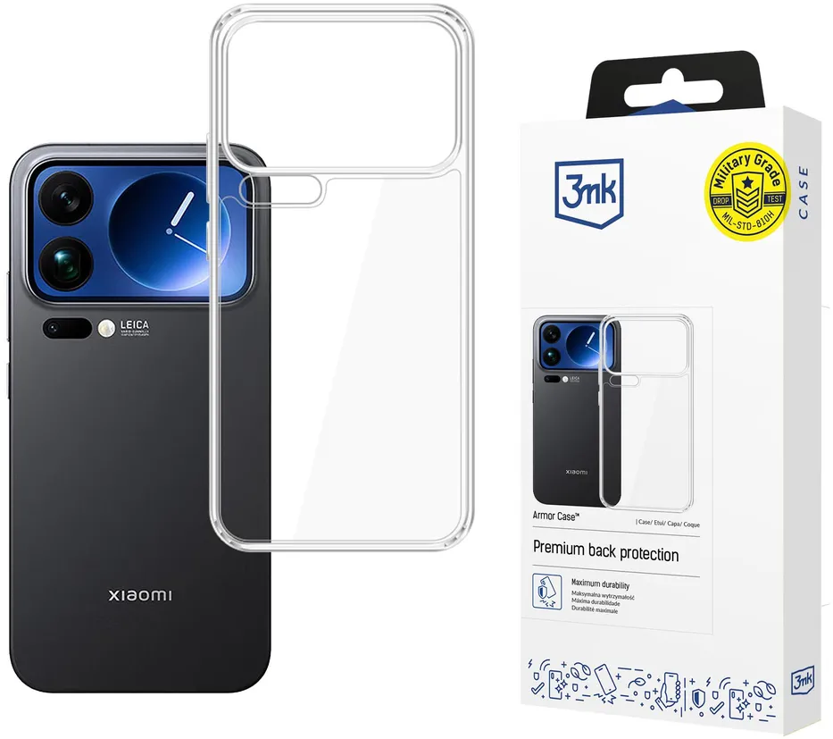 3mk Armor Case for Xiaomi 17 Pro Max - transparent