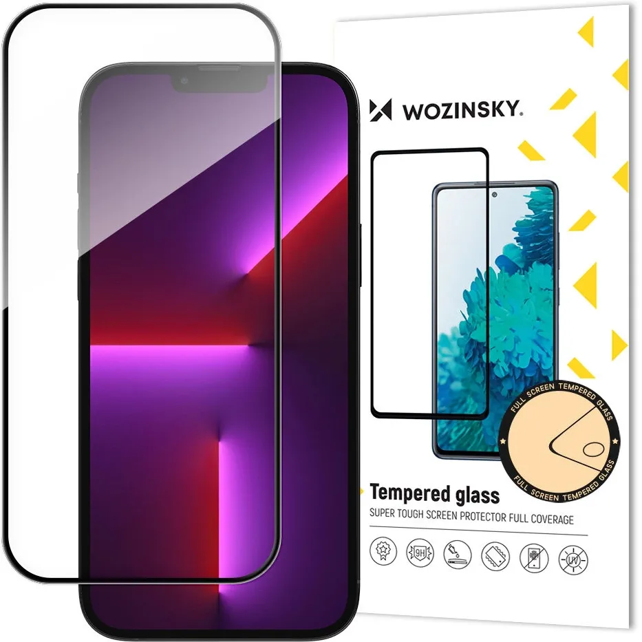 Wozinsky Full Glue Tempered Glass for iPhone 16 Pro / iPhone 17