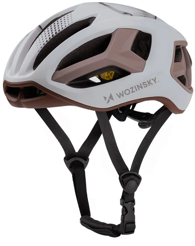 Wozinsky Ultralight Road Bike Helmet 54-58 cm - Taupe