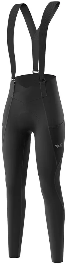 Pantaloni scurti ciclism dama cu bretele si bazon RockBros YDCK006 TVI marime L negri