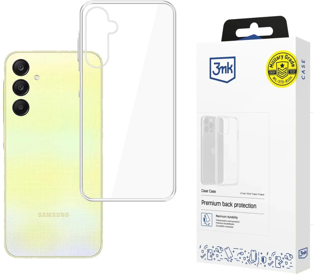 Husa protectie 3MK Clear Case Samsung Galaxy A26 5G transparenta