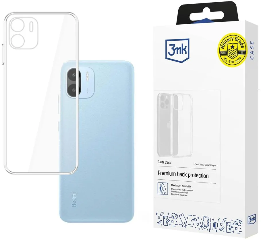Husa protectie 3MK Clear Case Xiaomi Redmi A2 transparenta