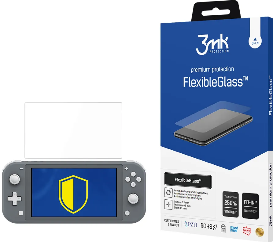 3mk FlexibleGlass™ Hybrid Glass for Nintendo Switch Lite 2019