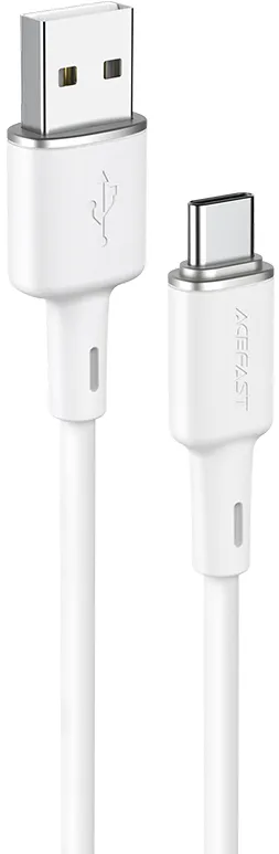 Acefast USB cable - USB Type C 1.2m, 3A white (C2-04 white)