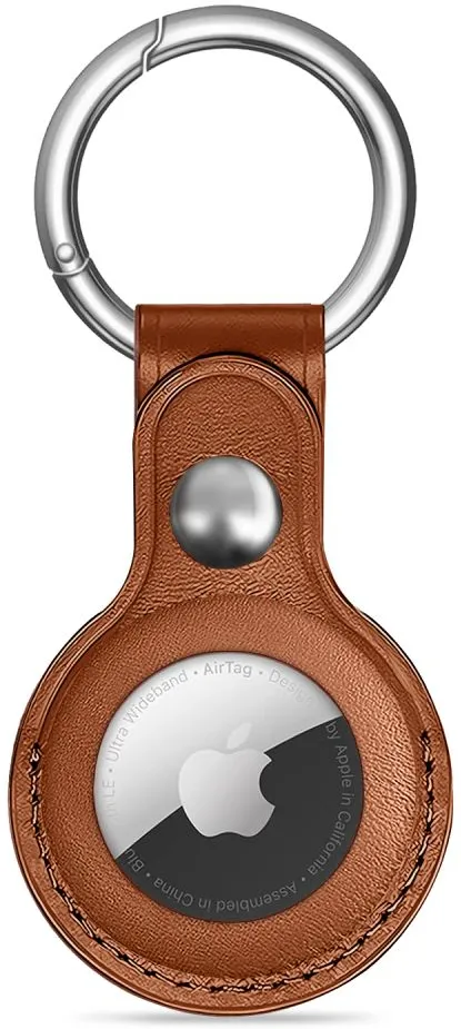 Tech-Protect NaturalFit Case for Apple AirTag 1/2 - Brown