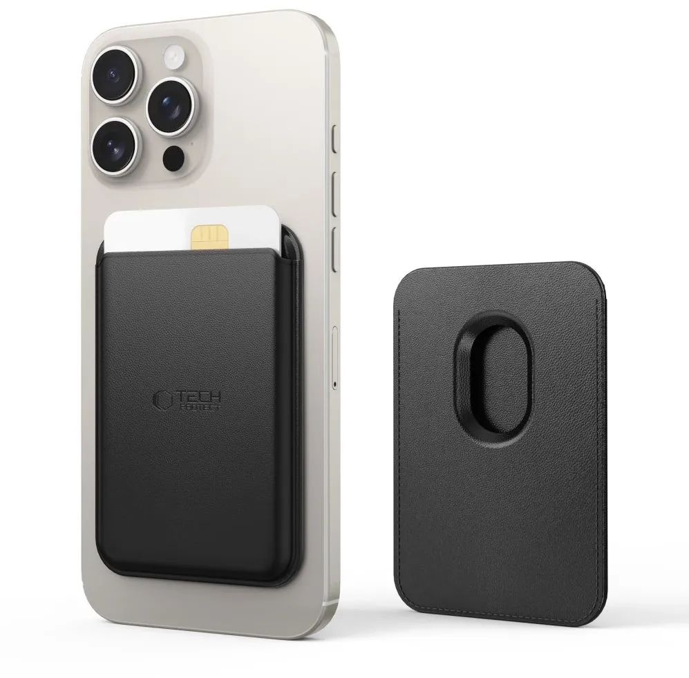 Tech-Protect MagWallet Magsafe card case - black