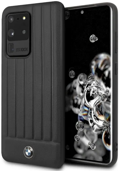 Husa protectie BMW Signature Samsung Galaxy S20 Ultra negru