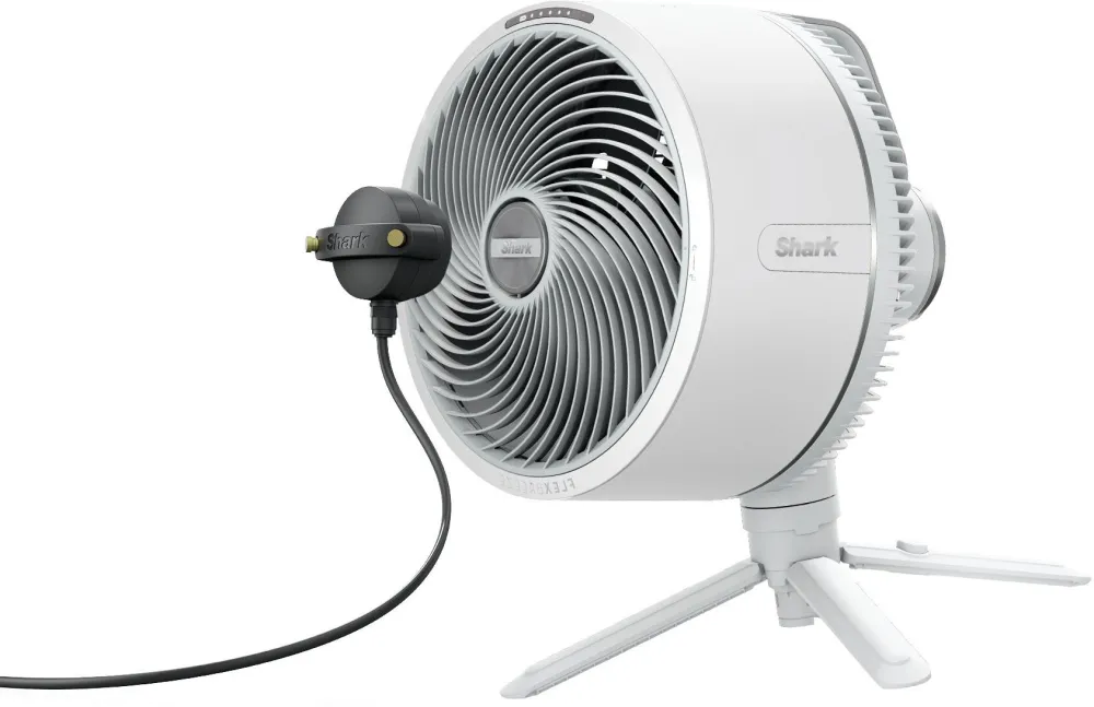Ventilator portabil Shark FlexBreeze, albTelecomanda