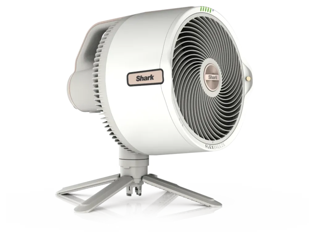 Ventilator portabil cu pulverizare Shark Pro MistFlexBreeze, gri antracit