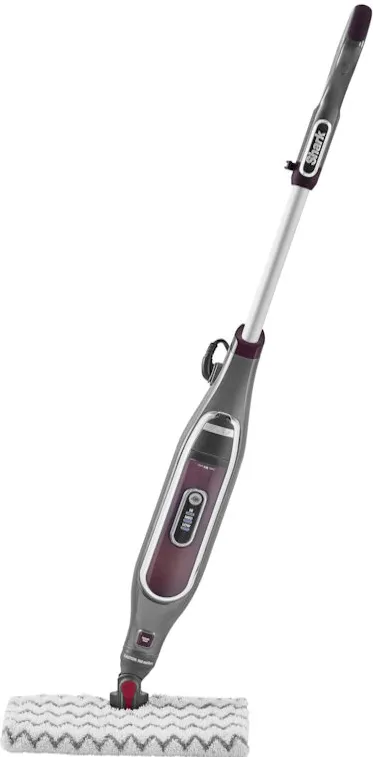 Mop electric cu aburi Shark S6003EU, 1200W350ml, 2.7Kg, tehnologie Klick'n Flip, gri/ violet