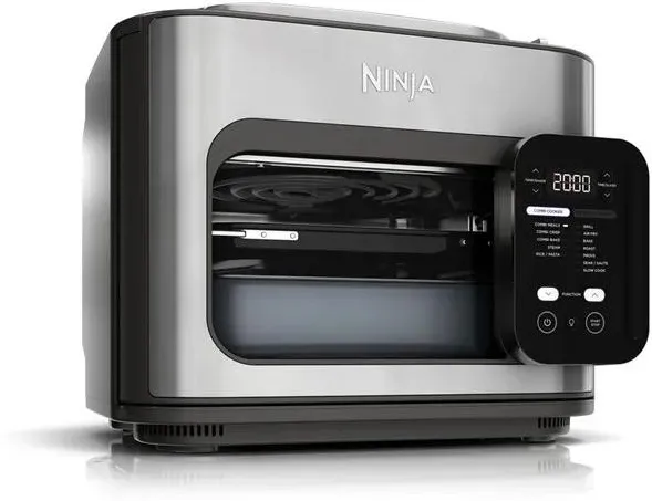 Multicooker Ninja Combi 10-in-1, 12.5L1760W, aragaz + cuptor + friteuza, argintiu