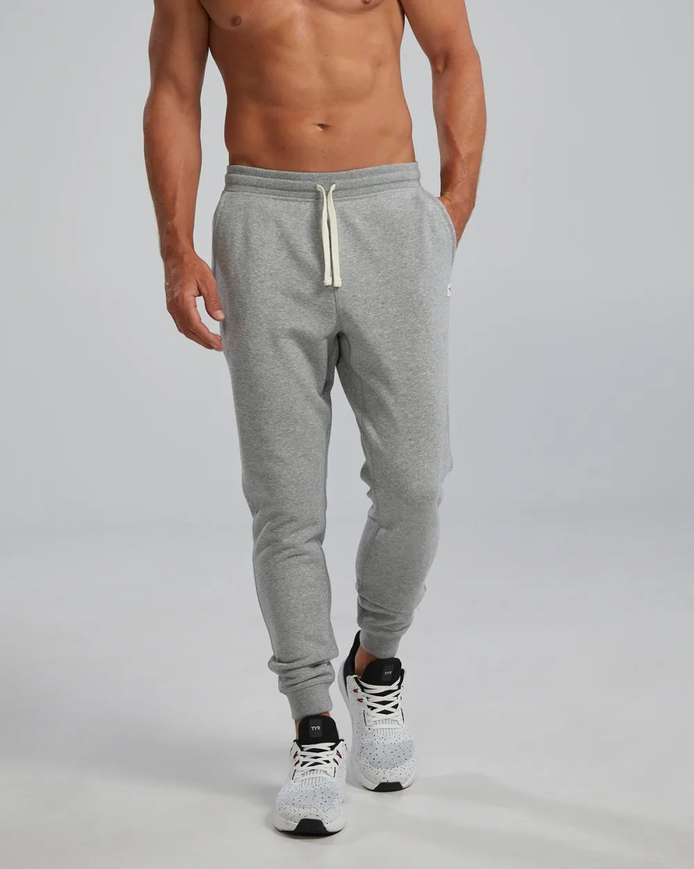 Pantaloni jogger barbati TYR UltraSoft Heavyweight Terry L