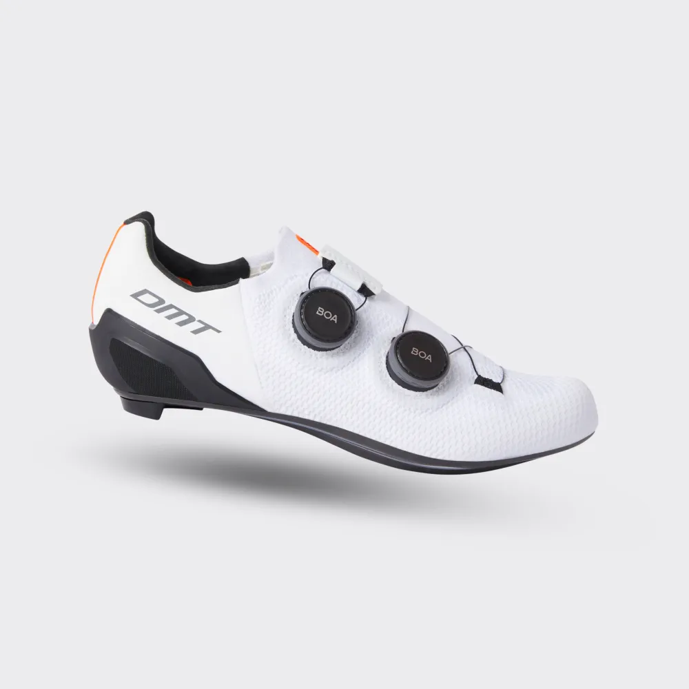 Pantofi ciclism sosea DMT SH10 alb-negru 44
