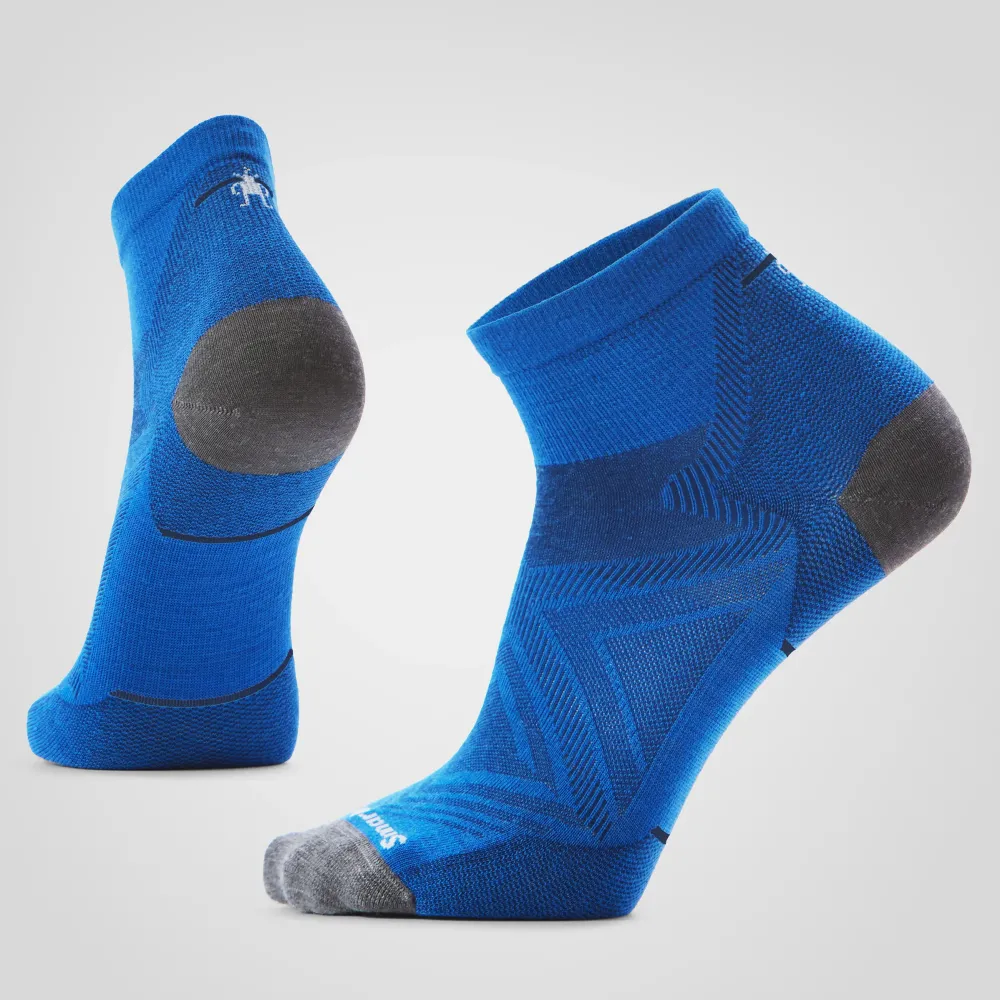 Sosete Smartwool Merino Ankle Zero Cushion Run albastru L (42-45)