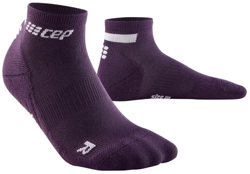 Sosete compresie CEP Run Socks Low Cut V4 violet V 45-48