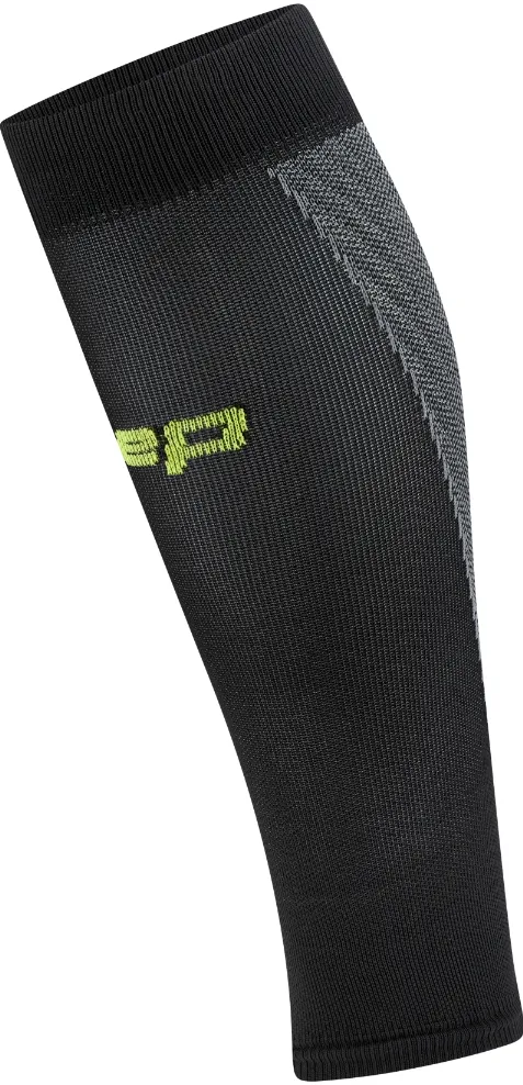 Manseta compresie gamba dama CEP Run Ultralight 4.0 W negru/gri IV