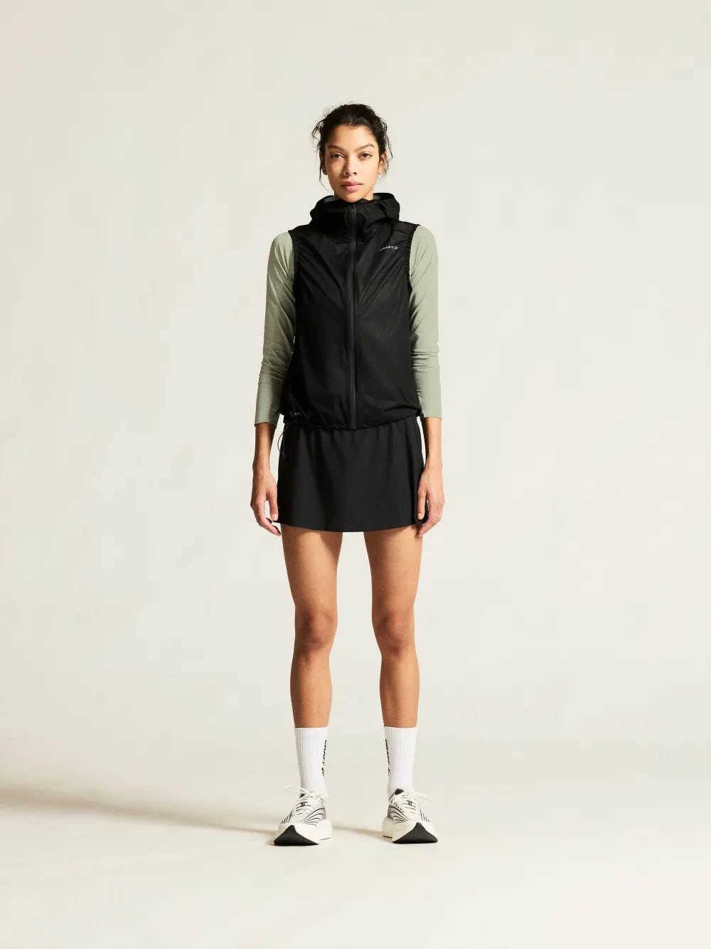 Fusta sport Craft Hypervent Skirt negru L