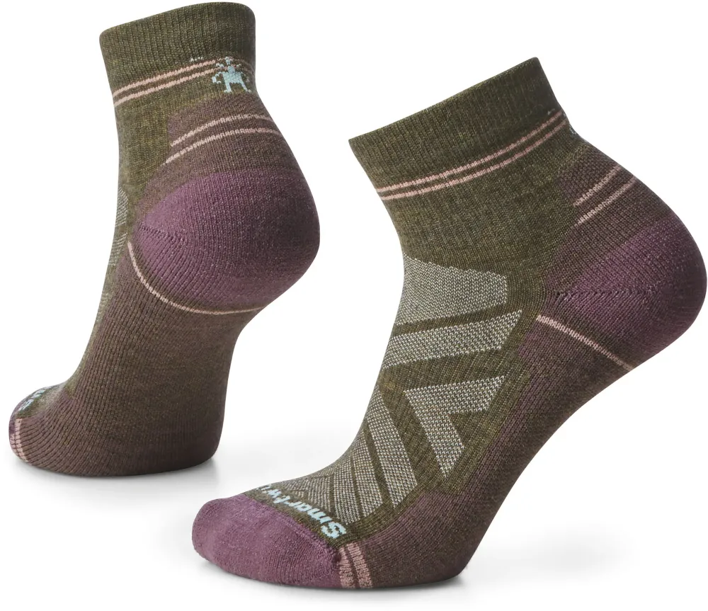 Sosete Smartwool Hike W Light Cushion Ankle verde oliv S 34-37
