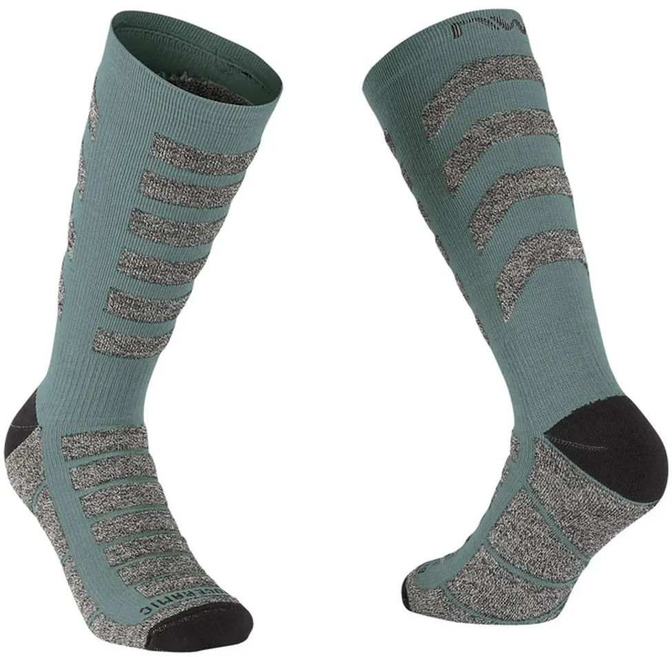 Sosete ciclism iarna Northwave Husky Ceramic gri S