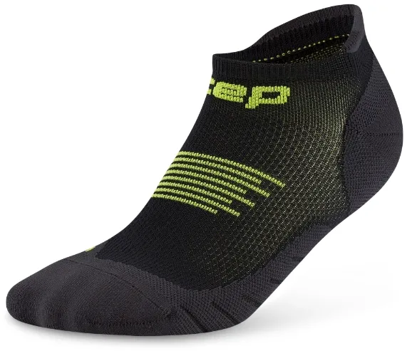 Sosete compresie no show CEP Run 5.0 negru verde IV (42-45)