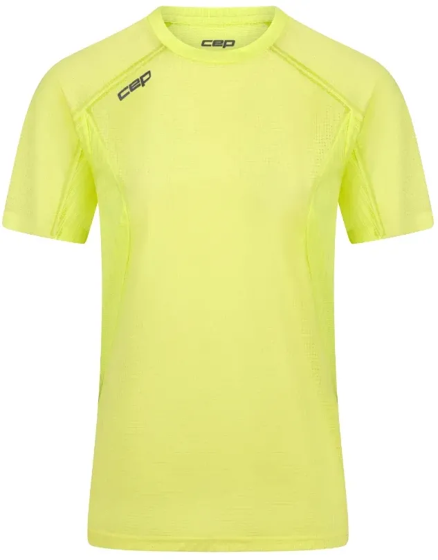 Tricou tehnic alergare maneca scurta dama CEP Pro Run Ultralight W verde lime M