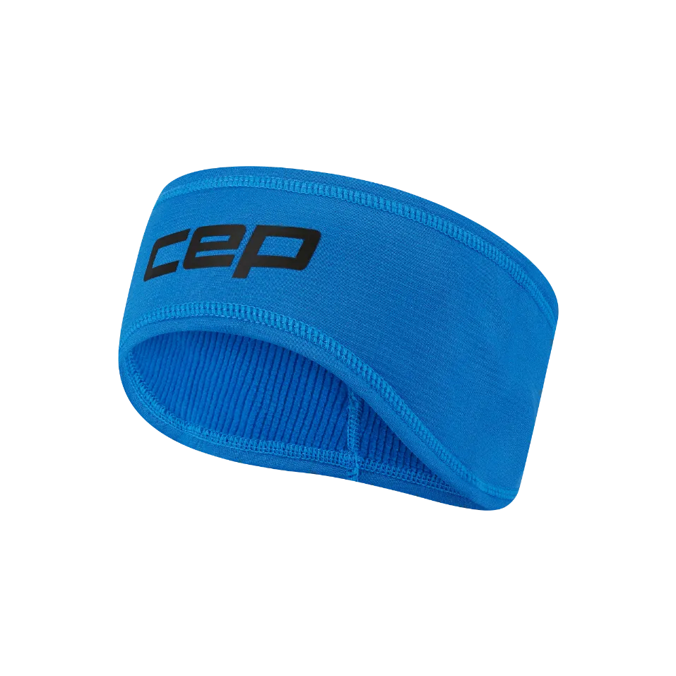 Bentita alergare CEP Core Run Thermal albastru L/XL