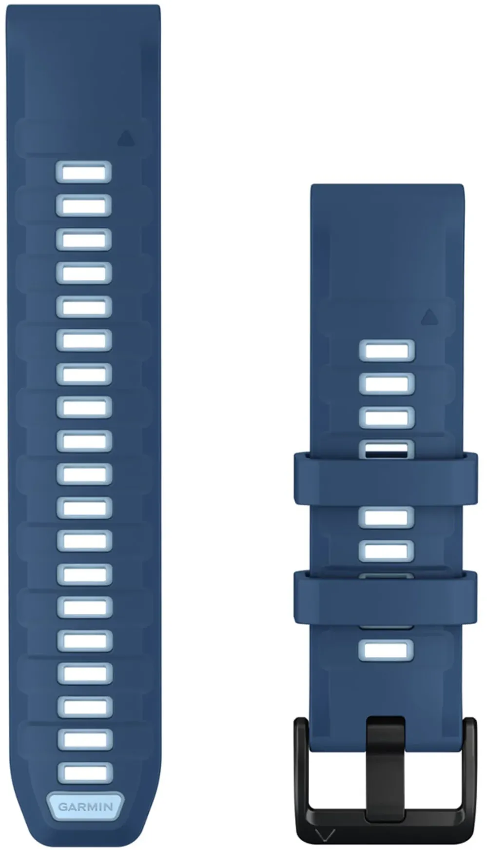 Curea silicon Garmin QuickFit 22 mm Tidal Blue/Ice Blue