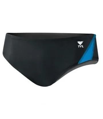 Slip inot TYR Alliance Splice negru albastru 26