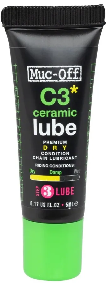 Lubrifiant lant bicicleta Muc-Off C3 Ceramic Dry Lube 5 ml