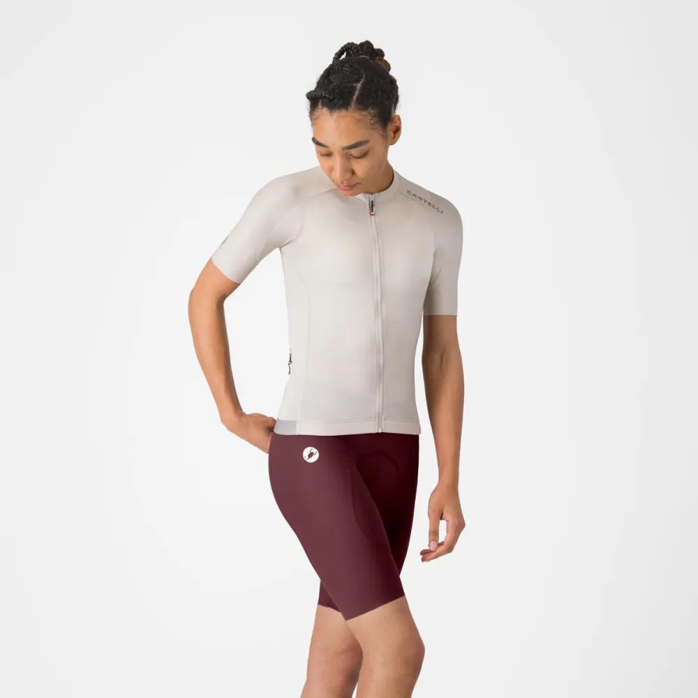 Pantaloni ciclism scurti dama Castelli Espresso 2 W Short bordo M