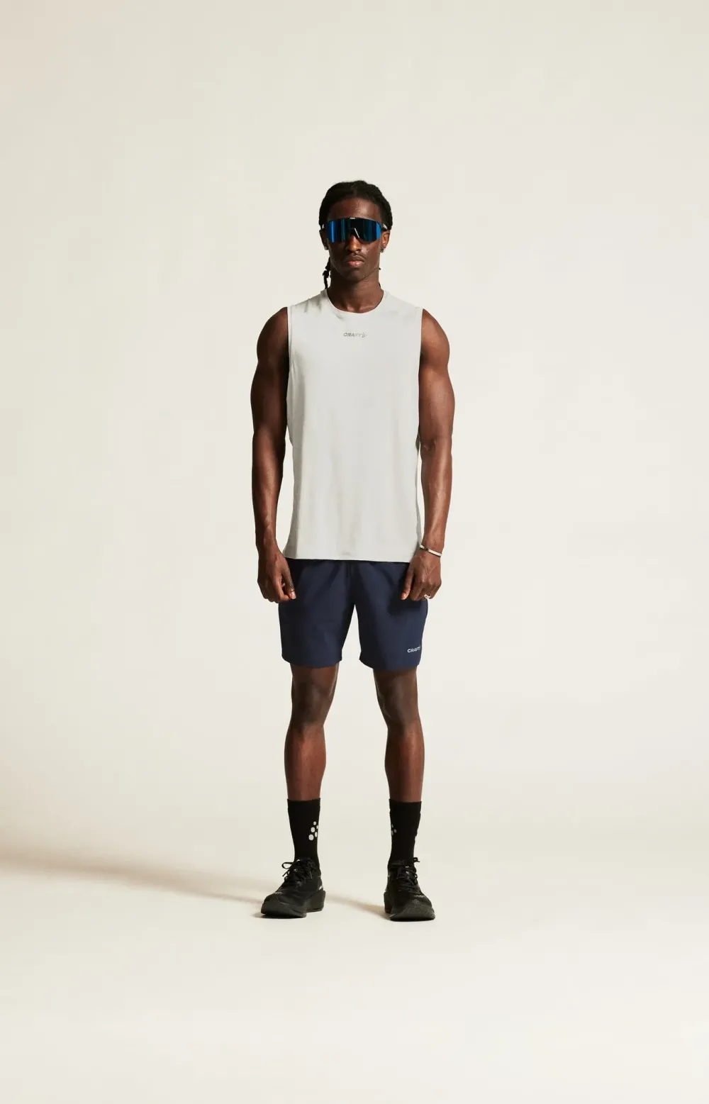Pantaloni scurti alergare barbati Craft Adv Essence Shorts albastru S