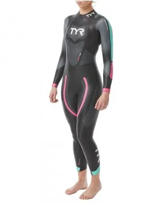 Costum neopren triatlon dama TYR Hurricane C5 S