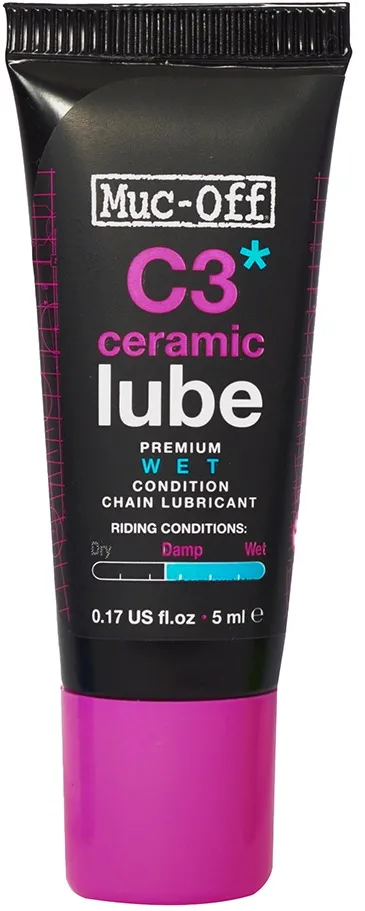 Lubrifiant lant bicicleta Muc-Off C3 Ceramic Wet Lube 5 ml